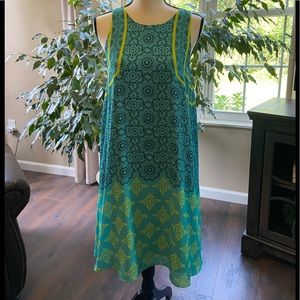 HATLEY  Sleeveless Summer Dress tie back, fully lined Size Small